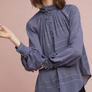 Feather Bone by Anthropology - Marietta blouse